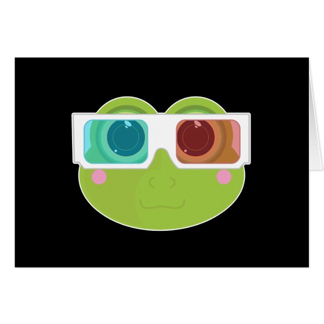 3D-Frosch (2) (Vorderseite (Horizontal))