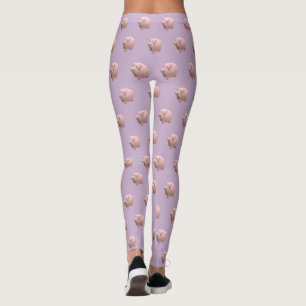 3D Funny Pig Jahr Geburtstag wählen Leggings 1