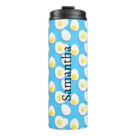 3D gekochte und gefrorene Eier Thermosbecher