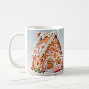 3D Gingerbread House Tasse