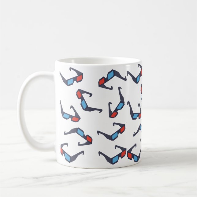 3D-Glasmuster Kaffeetasse (Links)