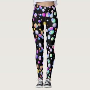 3D-Gleitschalenmuster Black BG Leggings