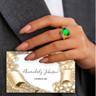 3D-Glitzer-Makeup-Event-Planner-Champaign Visitenkarte