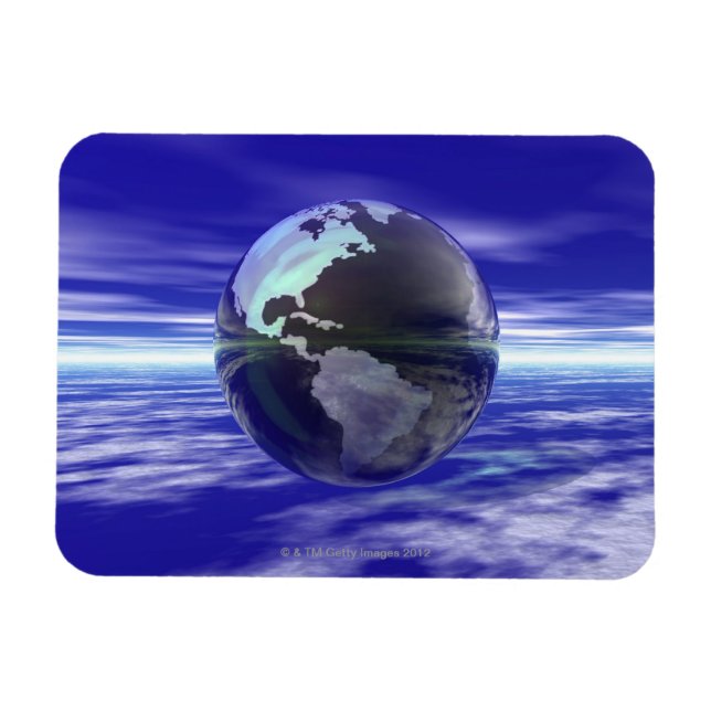 3D-Globe 10 Magnet (Horizontal)