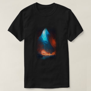 3d glühend tief innen T-Shirt