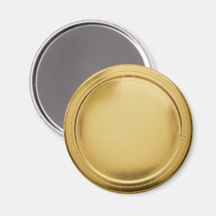 3D-Goldfolie-Siegel Elegant Excellence Award Medal Magnet
