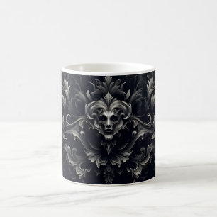 3D Goth mit Gesicht Kaffeetasse
