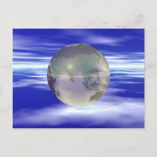 3D-Grafik 3 Postkarte