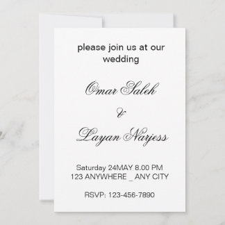 3D Heart Design Wedding Card Einladung