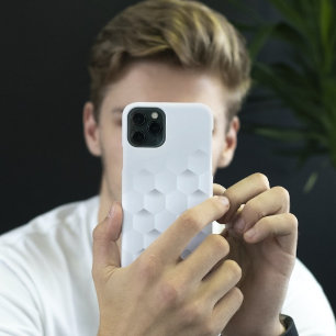 3D Honeycomb weißes iPhone 13 Pro Fall Case-Mate iPhone Hülle