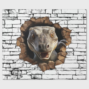 3D Iguana Wine tasting in der Fattoria Moncucchett Geschenkpapier