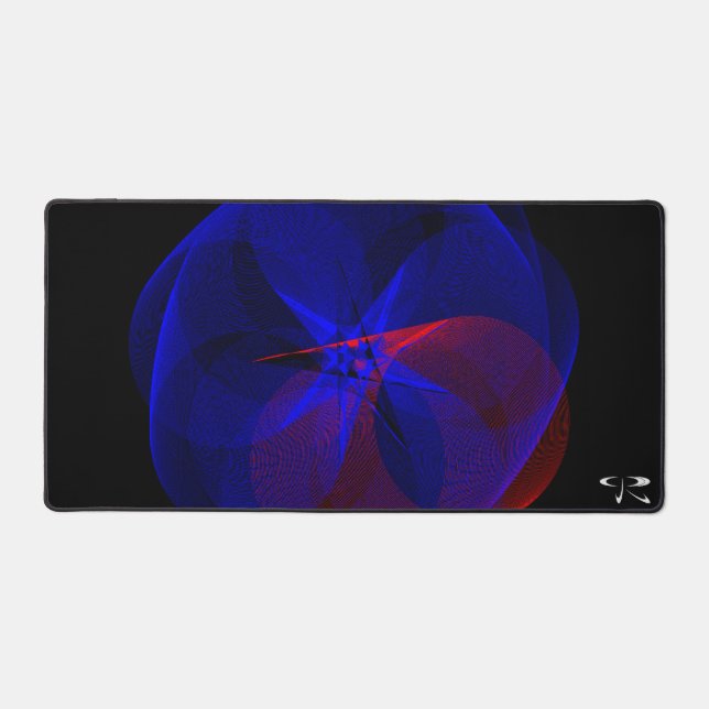 3D in 3D-Desk-Maus-Pad-Mat Schreibtischunterlage (Vorderseite)