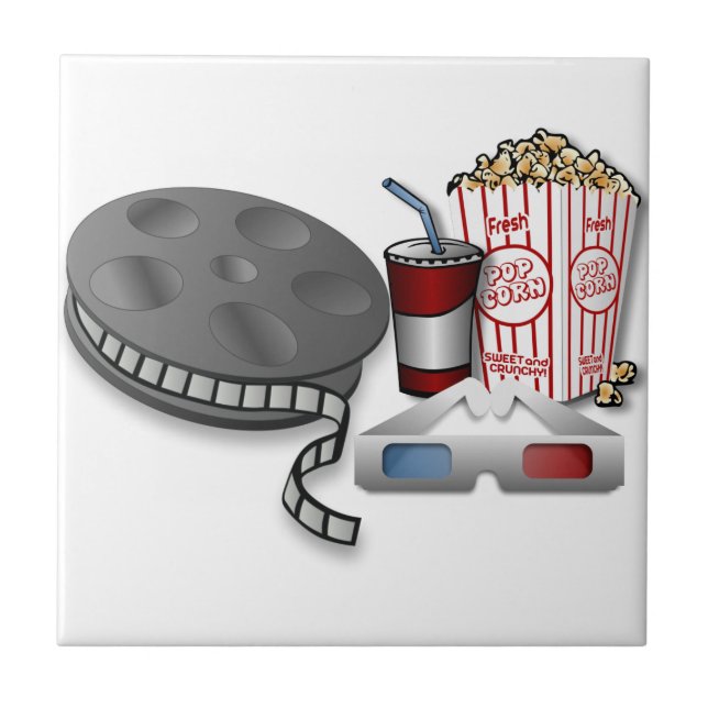 3D-Kino Fliese (Vorderseite)