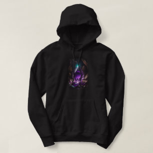 3d Kristallglühen tief im Inneren Hoodie