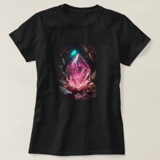 3d Kristallglühen tief im Inneren T-Shirt