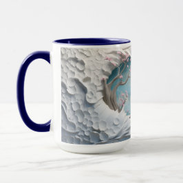 3D Landscape Tasse Wrap Sublimierung Tasse