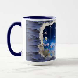 3D Landscape Tasse Wrap Sublimierung Tasse