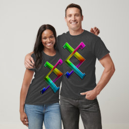 3D-Liebe T-Shirt