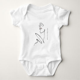 3D Line Art side B - Artist - CardArts Baby Bodysu Baby Strampler
