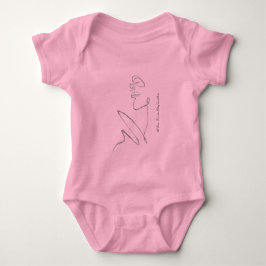3D Line Art side B - Artist - CardArts Baby Bodysu Baby Strampler