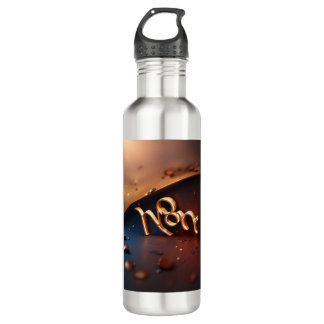 3D-Logo-Design "Noor" für 24-0 z Edelstahlflasche