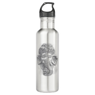 3d Lord Ganesha - Om Edelstahlflasche