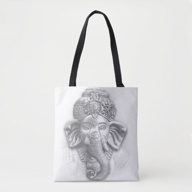 3d Lord Ganesha - Om Tasche (Vorderseite)