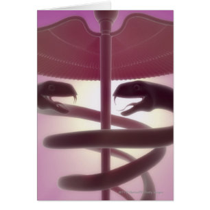 3D. medizinische Kadukeus