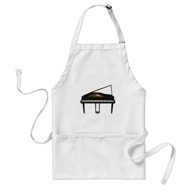  3D-Modell:Black Grand Piano: Schürze (Vorne)