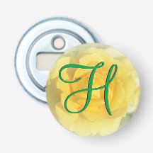3d Monogramm Gelbe Rose