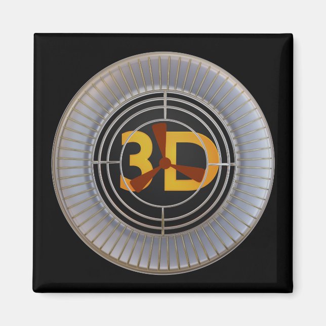 3D-Motor. Magnet (Vorne)