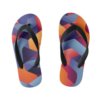 3D-Muster für dynamische Geometrie 2 Kinderbadesandalen