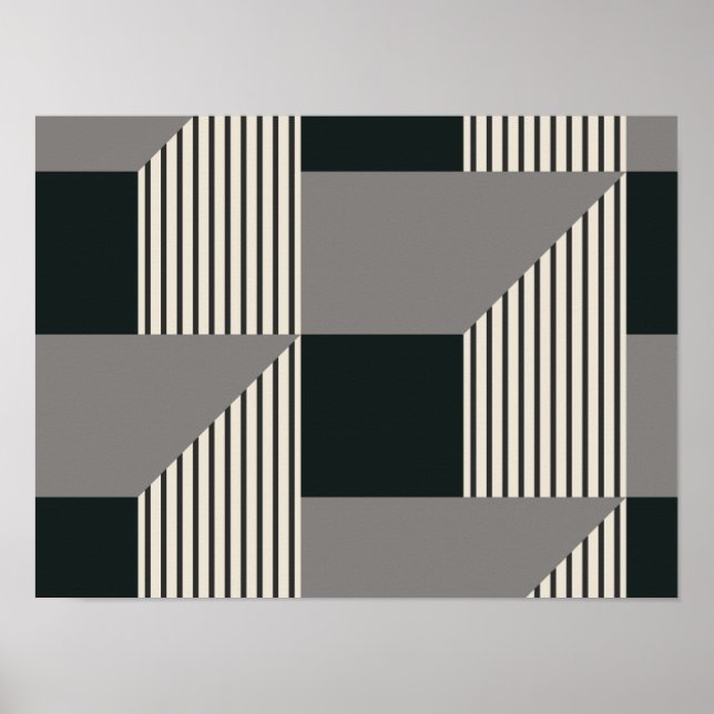 3D Muster Poster (Vorne)