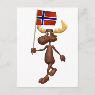 3D Norwegen Postkarte