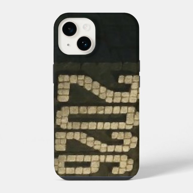  3D Number Design for New Year 2026 iPhone 14 Hülle (Rückseite)