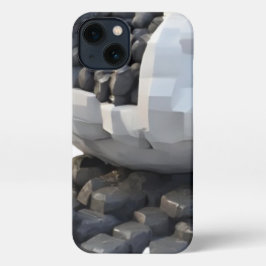  3D Number Design for New Year 2026 iPhone Hülle