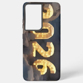 3D-Nummerndesign für das neue Jahr 2026 Samsung Galaxy Hülle