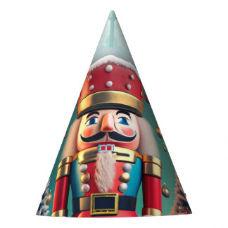 3D Nutcracker Weihnachtsfeiertag Partyhütchen