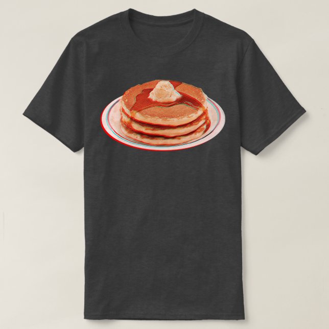 3D Pancakes T-Shirt (Design vorne)