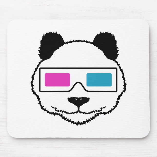 3D Panda Mousepad (Vorne)