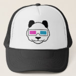 3D Panda Truckerkappe<br><div class="desc">3D Panda T - Shirt und Geschenke</div>