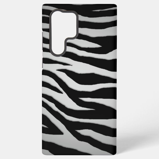 3D-Pop Zebra Samsung Galaxy Hülle (Rückseite)
