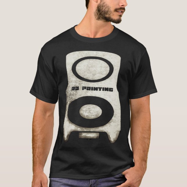 3D Printer hot end artwork  2 T-Shirt (Vorderseite)