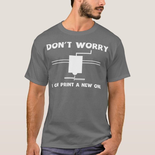 3D Printing Shirt  3D Printer  Gift idea for (Vorderseite)