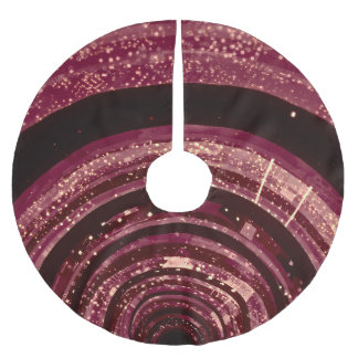 3D-Raum, Bildschirmhintergrund. Polyester Weihnachtsbaumdecke