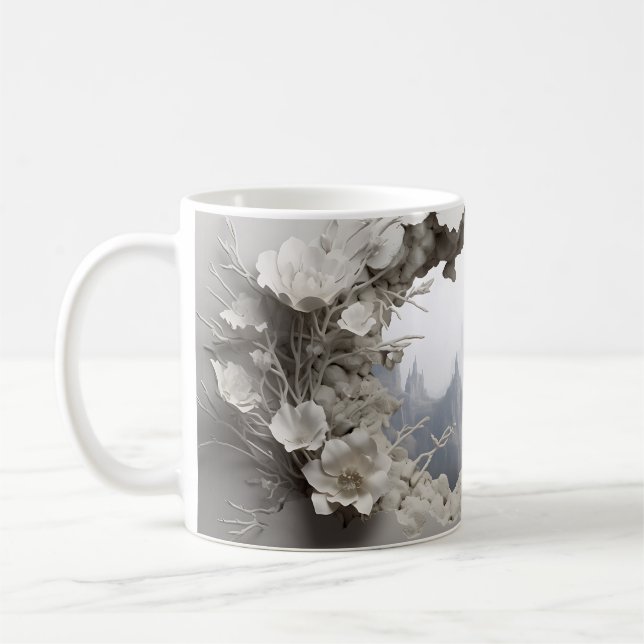 3D Redwood Forest" Kaffeetasse (Links)