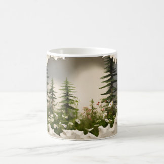 3D Redwood Forest Tasse Wrap Sublimierung