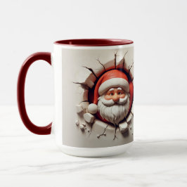 3D Santa Tasse
