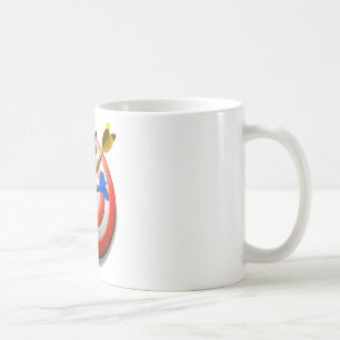 3D schießt Bullaugen-Kaffee-Tasse Kaffeetasse