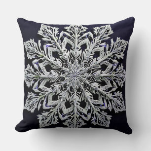 3D-Schneeflocke Kissen